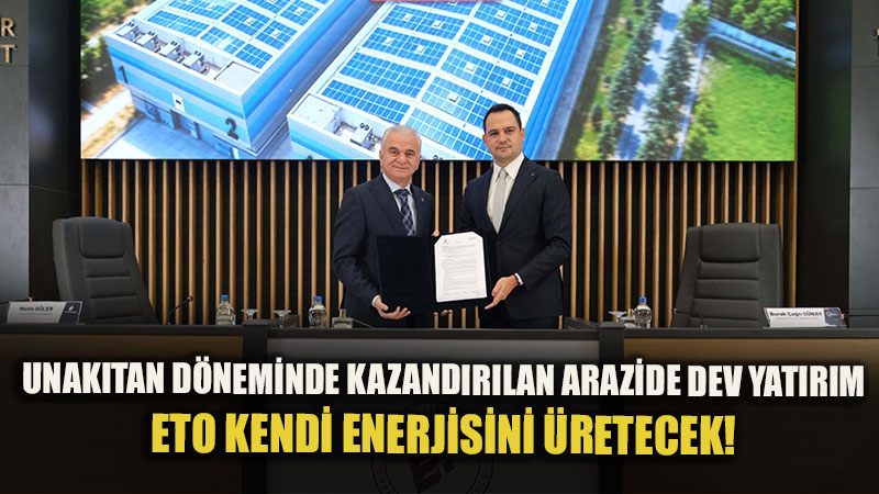 Unak�tan D�neminde Al�nan Arazide Dev Yat�r�m