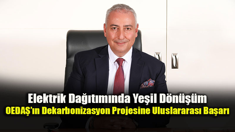 OEDAŞ’ın karbon yönetimi projesine uluslararası ödül