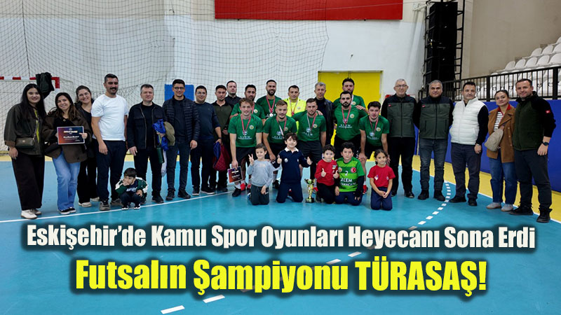 Kamu Spor Oyunlar� Futsal M�sabakalar� Tamamland�