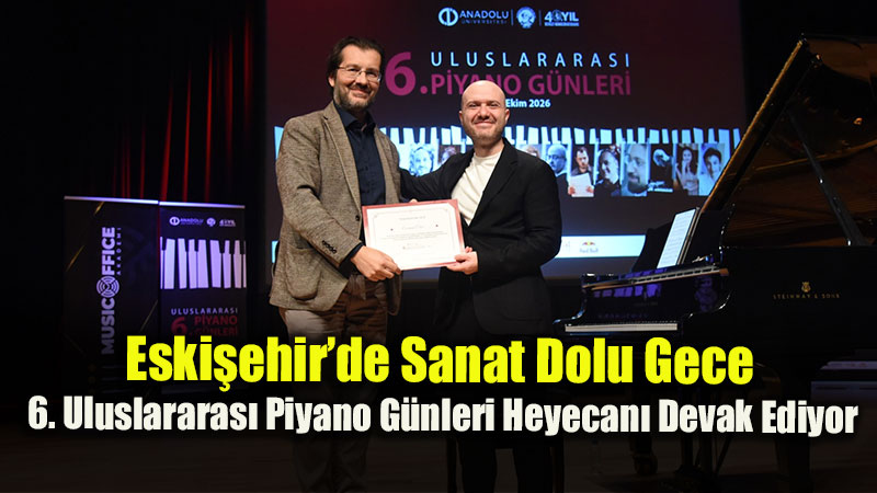 Anadolu �niversitesinde caz ve piyano bulu�tu