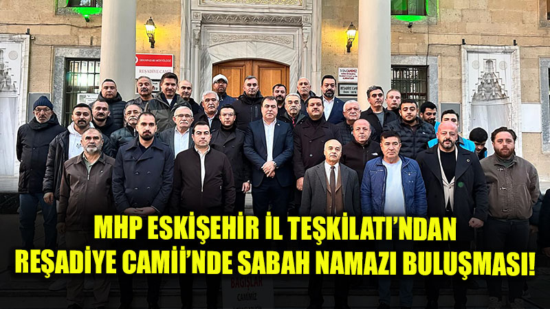 Re�adiye Camii�nde Sabah Namaz� Bulu�mas�