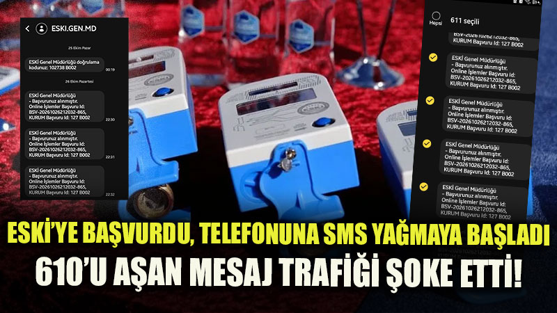 Yapt���na Pi�man Oldu: ESK�’ye Ba�vurdu, Telefonuna SMS Ya�maya Ba�lad�!