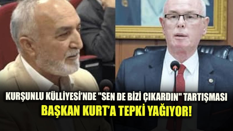 Kurşunlu Külliyesi Tahliyesine Yargı Yolu: Kurt "Buyurun Sizin Olsun" Dedi!