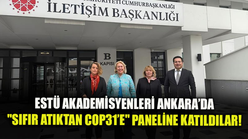 Bakan Kurum Ve Prof. Duran��n Kat�ld��� �klim Paneline EST� Damga Vurdu