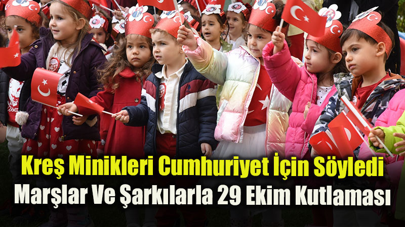 Minikler Cumhuriyet�in 103. y�l d�n�m�n� kutlad�
