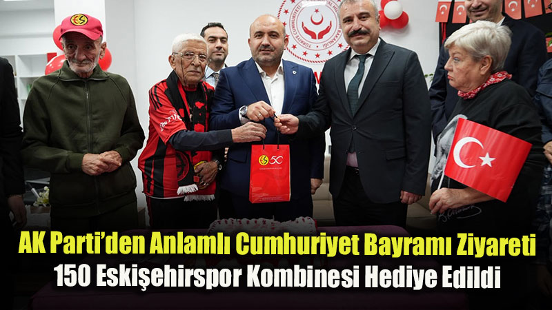 Eski�ehirspor Kombineleri �ocuklara Ve B�y�klerimize Bayram Hediyesi Oldu