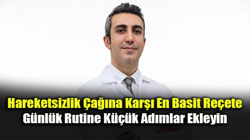 Hareket etmek için spor salonuna gitmek şart değil