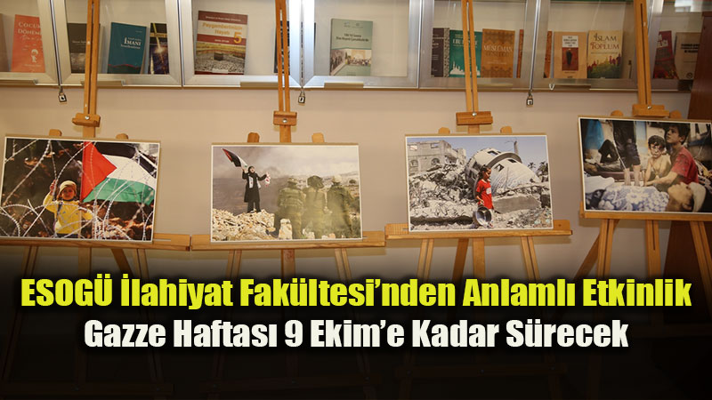 ESOG� �lahiyat Fak�ltesi�nden Anlaml� Etkinlik