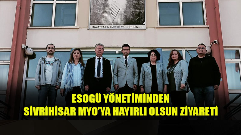 �st Y�netimden M�d�r Do�. Dr. Ersin G�ler�e Ziyaret