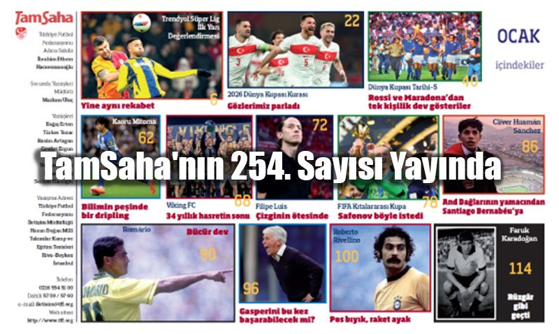 TamSaha’n�n 254. Say�s� Yay�nda