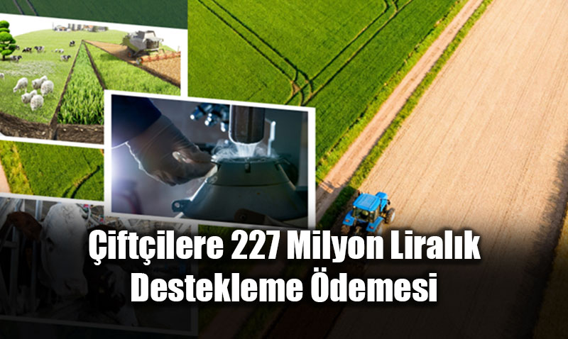 227 Milyon Liral�k Destekleme �demeleri Hesaplara Yat�r�ld�