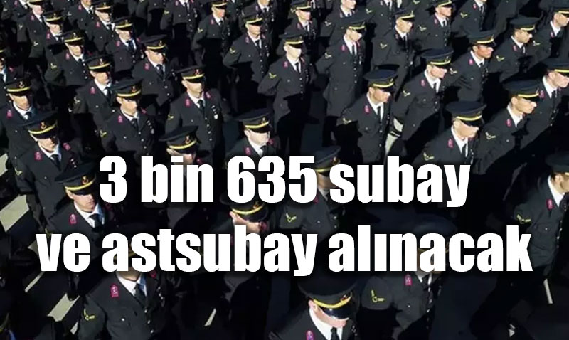 Jandarma ve Sahil G�venlik 3 Bin 635 Personel Alacak