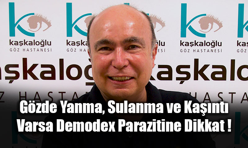G�zdeki Gizli Misafir: Demodex Paraziti ve Kuru G�z �li�kisi