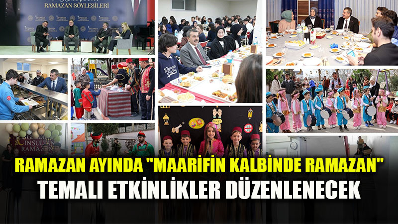 Maarifin kalbinde Ramazan bereketi: MEB�den 81 ile de�erler seferberli�i