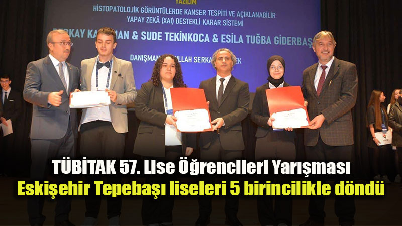 Tepeba���ndan T�B�TAK�ta B�y�k Ba�ar�: 5 Birincilikle Bursa�y� Sallad�k!