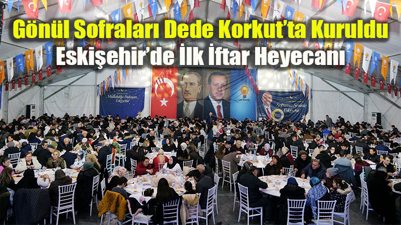 Dede Korkut Park��nda Ramazan��n �lk �ftar� Dualarla Yap�ld�