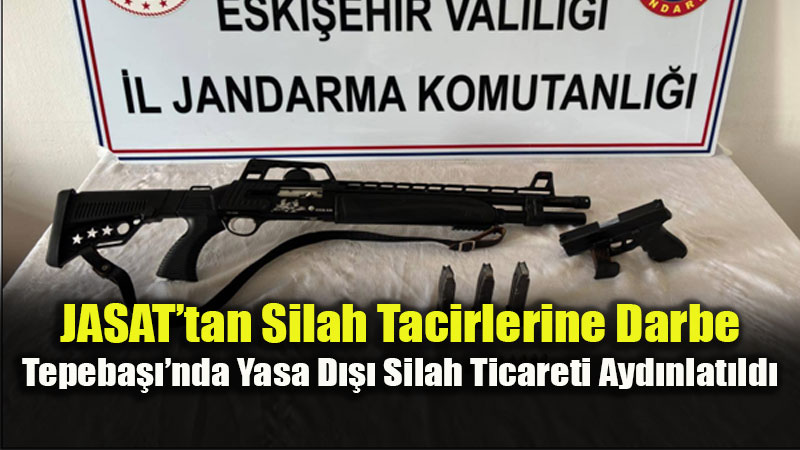 Eski�ehir Jandarmas�ndan Nokta Operasyon: Silah Taciri K�sk�vrak Yakaland�