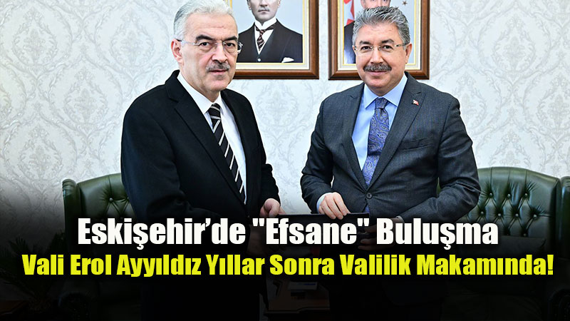 Bursa Valisi Ayy�ld�z�dan Eski�ehir�e Vefa Ziyareti: �eref Defteri�ni Yeniden �mzalad�