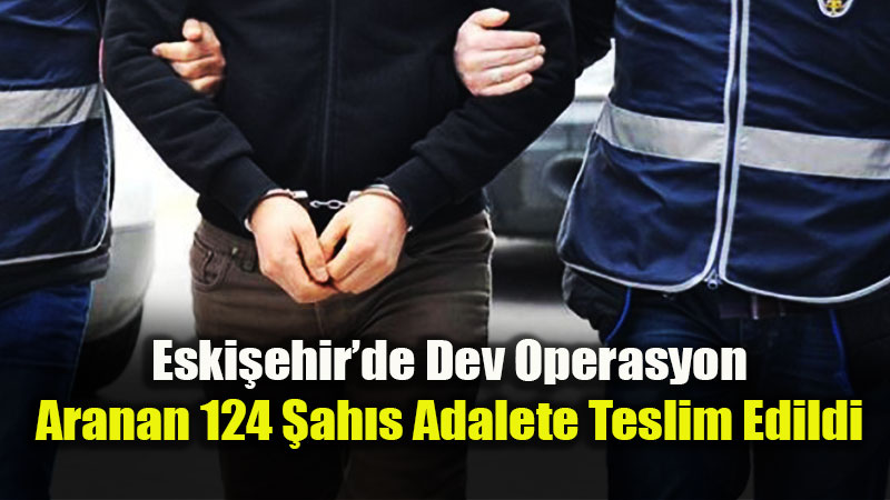 Eski�ehir�de Su�la M�cadele: Firarilere Ge�it Yok