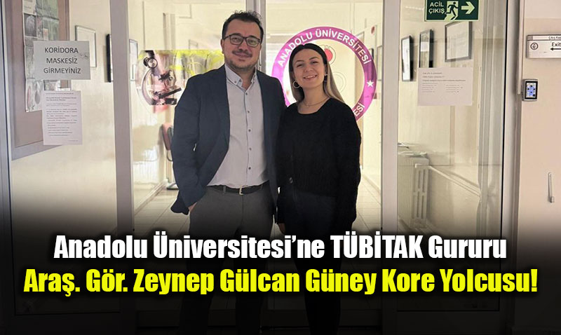 Eczac�l�k Fak�ltesi ��retim Eleman�, T�B�TAK bursu ile G�ney Kore�ye gidiyor