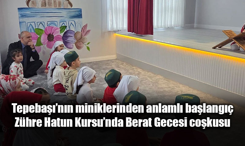 Tepeba���nda Miniklerin Berat Sevinci: Bayrak Sevgisiyle Ders Ba�� Yapt�lar!