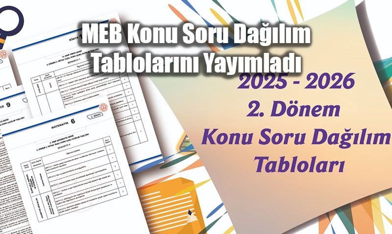 MEB�den S�nav Devrimi: 2026 �kinci D�nem Ortak S�nav Tablolar� Eri�ime A��ld�!