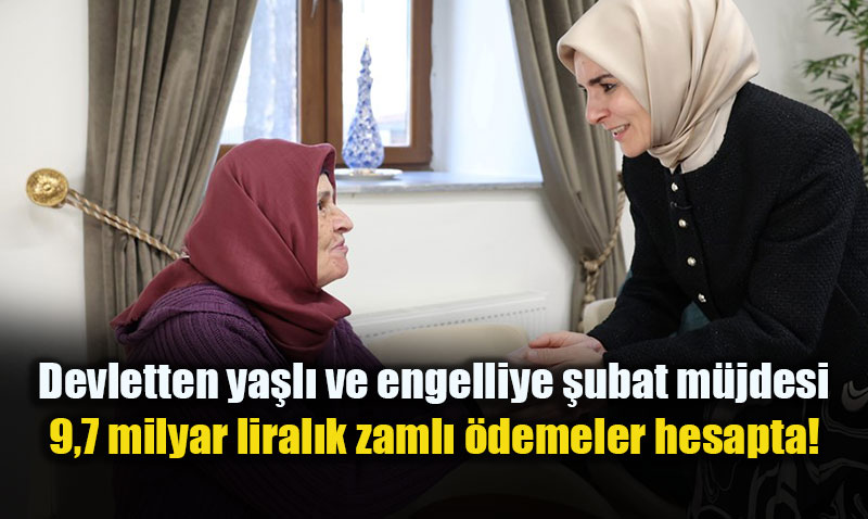 Ya�l� ve engelli ayl�klar� zaml� olarak hesaplara yat�r�lmaya ba�land�