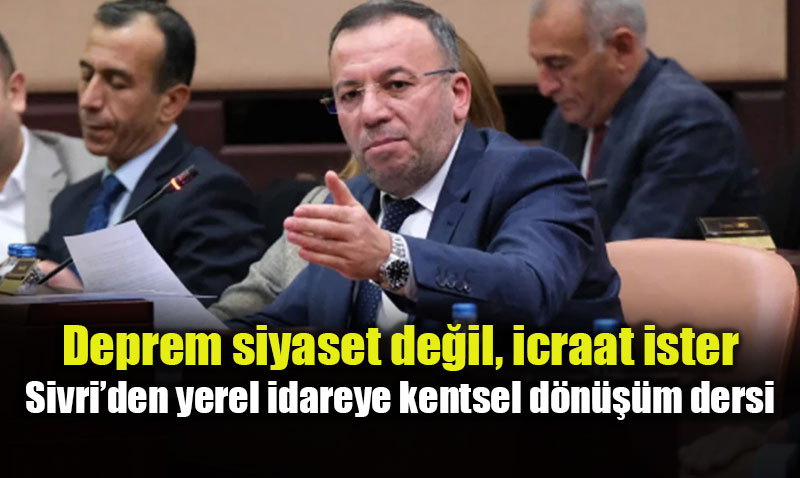 Sivri Meclis�te patlad�: "Eski�ehir depreme haz�r de�il, sorumsuzluk son bulmal�!"