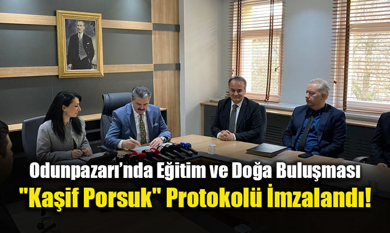 Odunpazar��nda "Ka�if Porsuk" D�nemi: Do�a ve Bilim ��in �mzalar At�ld�
