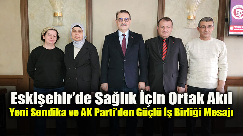 Sa�l�k �al��anlar�n�n Sorunlar� Bakan D�nmez�e �letildi: Yeni Sendika�dan Verimli Ziyaret!