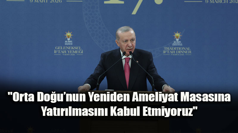 Cumhurba�kan� Erdo�an: "B�lgesel �stikrar ��in Onurlu Bir ��z�m Yolu M�mk�nd�r"