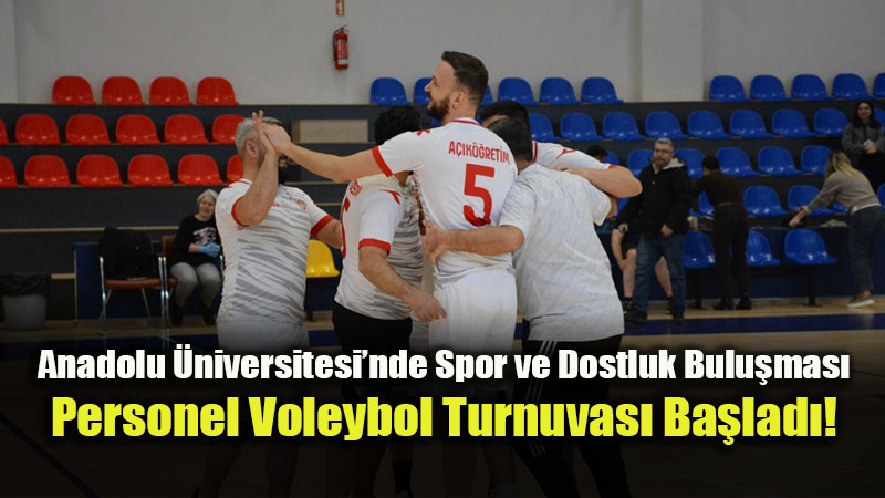 Kamp�ste Ramazan Mesaisi Sahada Ba�lad�: Personel Voleybol Turnuvas� Heyecan�!