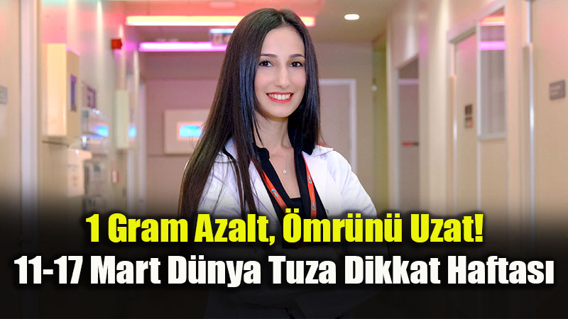 Tuzu Azalt, Sa�l��� Art�r: G�nl�k 1 Graml�k De�i�im Bile Hayat Kurtar�yor