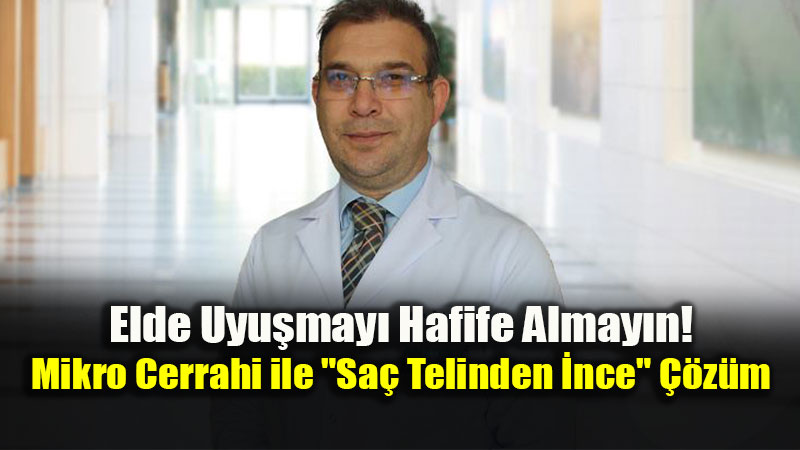 Sa� telinden ince diki�lerle sinir s�k��mas�na hassas ��z�m 