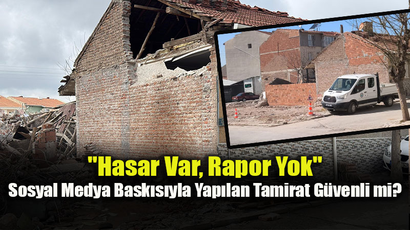 Eski�ehir�de Teknik De�il, G�rsel ��z�m: Y��ma Yap�da "Yama" Tehlikesi!