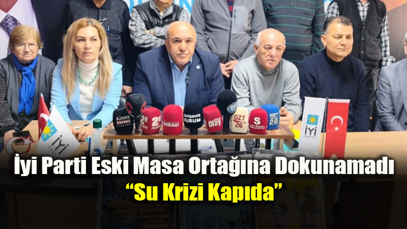Eski�ehir�de Susuzluk Kap�da: �Y� Parti "Adresi �a��rd�" 