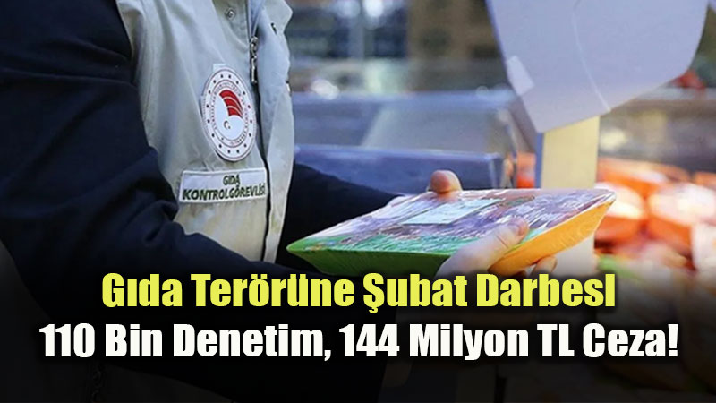 "Mutfakta" S�k� Takip: 1781 ��letmeye A��r Yapt�r�m