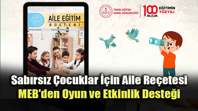 MEB�den Ebeveynlere Mart Rehberi: �ocuklarda "�z D�zenleme" Devri!