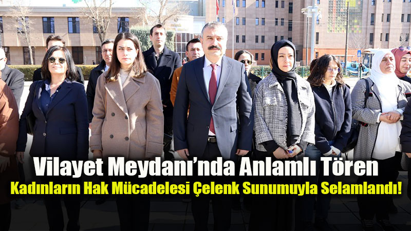 Eski�ehir�de 8 Mart Co�kusu: "Kad�n�n G��lenmesi, Toplumsal Geli�imin Temelidir"