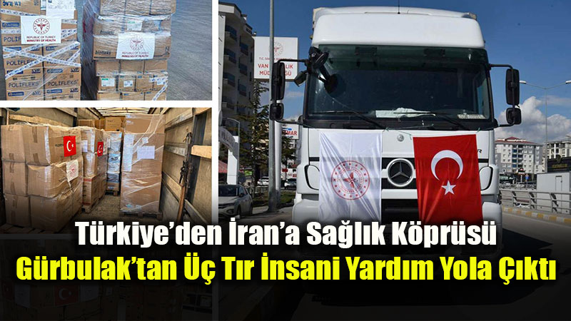 Sa�l�k Bakanl����ndan �ran�a Dev Operasyon: 3 T�r T�bbi Cihaz ve �la� G�nderildi!