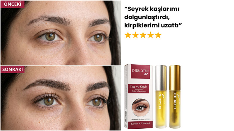 Dermoten Ka� Kirpik Serumu Deneyimim: Ger�ekten ��e Yar�yor mu?
