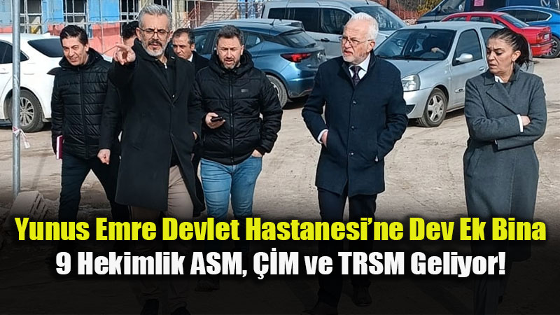 Sa�l�k Kamp�s� Y�kseliyor: 9 Hekimlik ASM ve 112 �stasyonu Ayn� �at�da Bulu�acak!