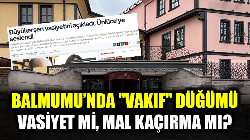 Belediye Meclisi’ne "Vasiyet" Bask�s�: Kamu Mal� �ah�s Vakf�na m� Ge�iyor?