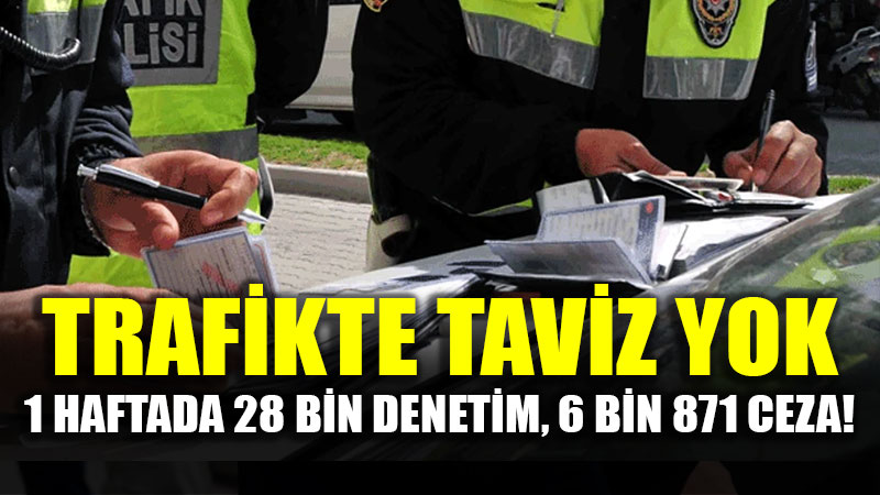 Alkol, Kemer ve H�z Denetimi: 309 Ara� �ekiciyle Otoparka G�t�r�ld�.