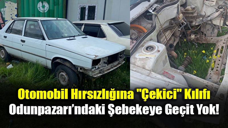 Odunpazar��nda Otomobil H�rs�zl��� Operasyonu: 1 Tutuklama