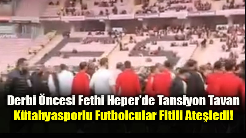 Trib�nlere Provokasyon, Sahada Arbede: Kritik M�cadele Olayl� Ba�lad�