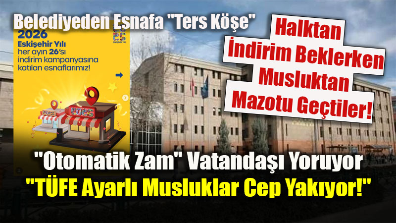 "26’s�nda �ndirim �ste, 4’�nde Zamm� Bindir!": Esnafa Reva G�r�len "Su" Zulm�!