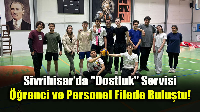 Sivrihisar Voleybol Oynuyor: Fair-Play R�zg�r� Esti!