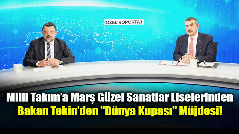 Okullarda "Milli Tak�m" Heyecan�: 105 G�zel Sanatlar Lisesi Mar� Yazmak ��in Yar��acak!