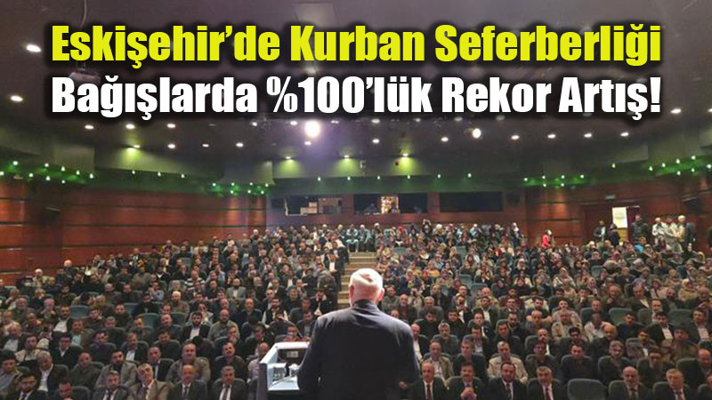 Eski�ehir�de TDV 2026 Vekaletle Kurban Organizasyonu Konferans� Ger�ekle�tirildi